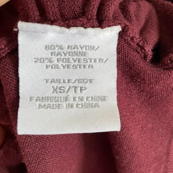 Vintage Suzy Shier Knit Ruch Panel Top - Picture 5 of 8